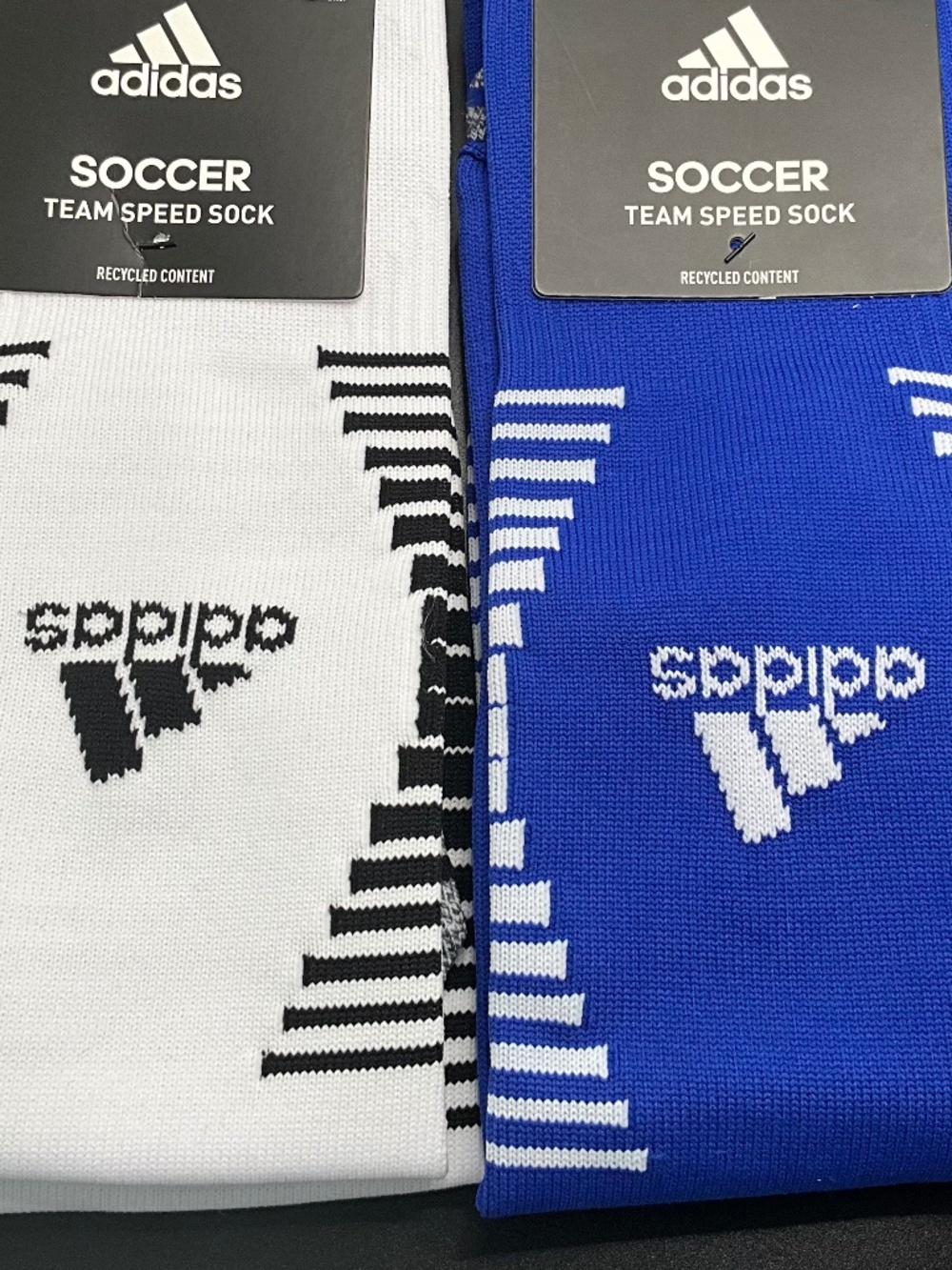 Adidas Over the Calf SOCCER Socks Men’s Large Fits Shoe Size 9-13 NWT